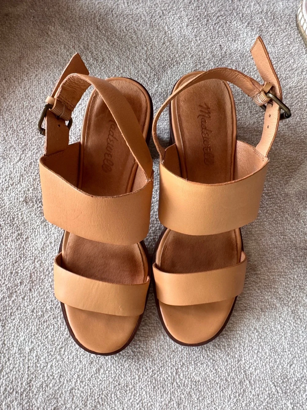 Madewell The Kiera Lugsole Sandal size 7
